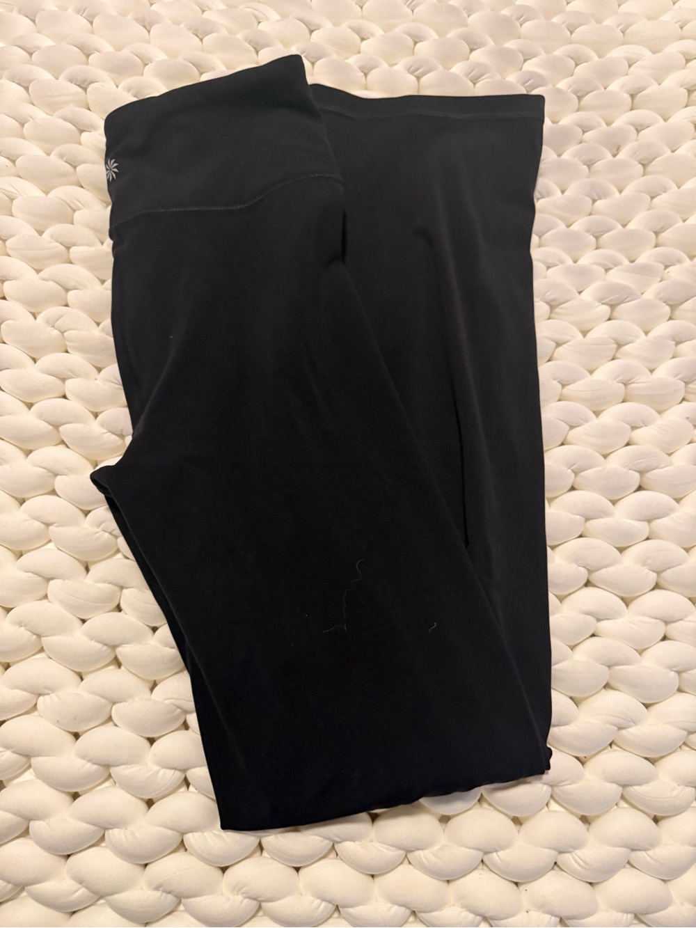 Athleta Black Petite Straight Leg Leggings